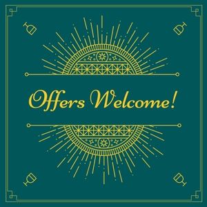 All reasonable offers will be considered!
